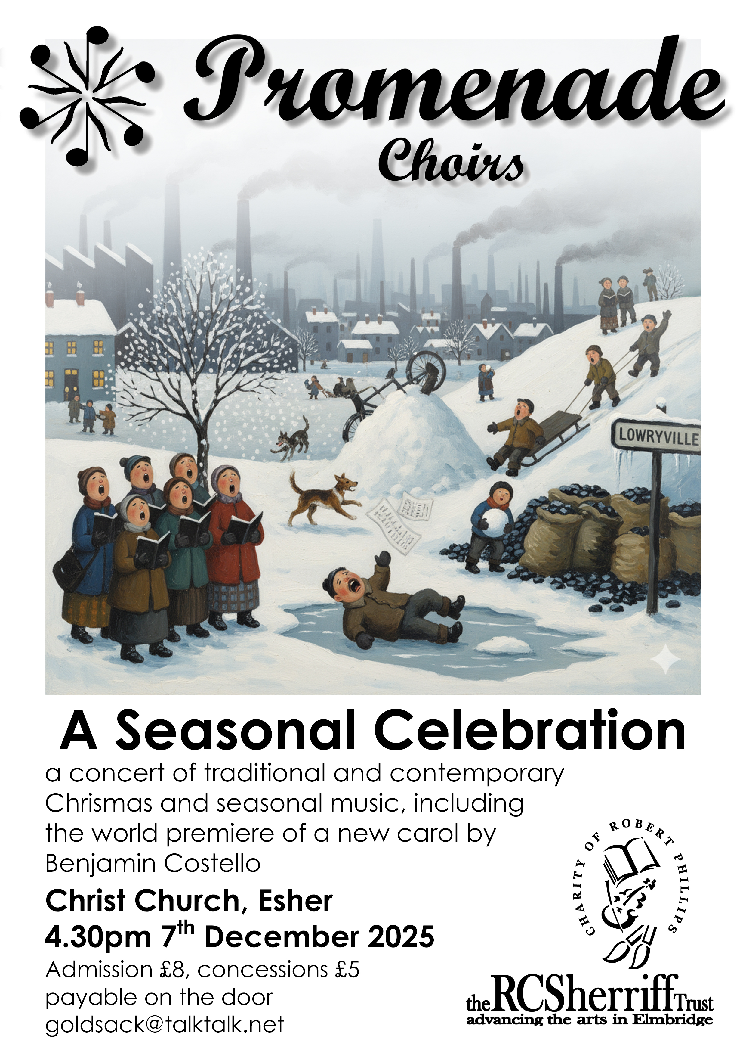 Promenade Choirs concert poster